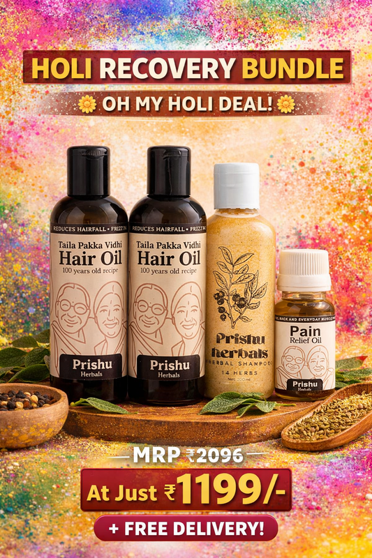 🌼 Holi Hair & Body Recovery Ritual