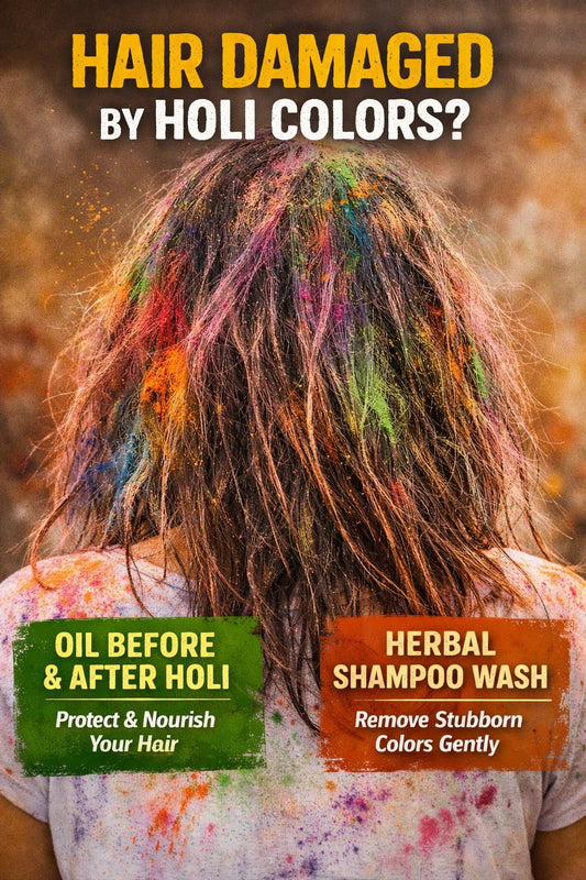 🌼 Holi Hair & Body Recovery Ritual